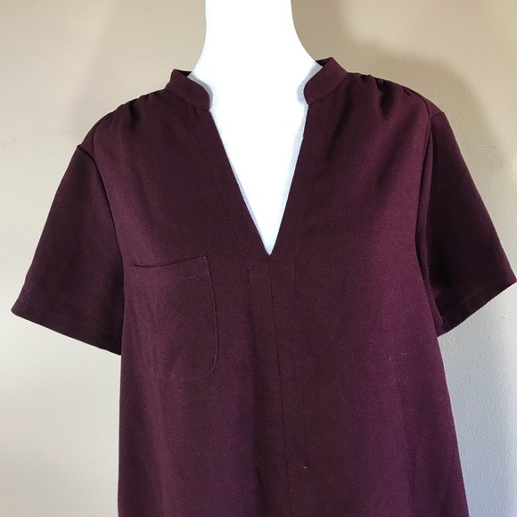Lush wine red midi dress size L - Picture 2 of 12
